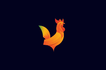 Rooster Chicken Logo Design For Sale Dainogo 01 Dainogonet