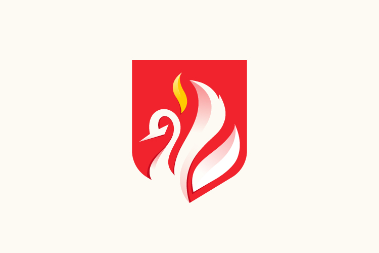 Phoenix Shield Logo - Bird Logo for Sale - DAINOGO